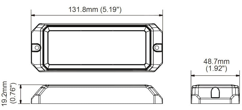 Hella Warning Light 2Wb H22892001 H22892001 Technical Drawing