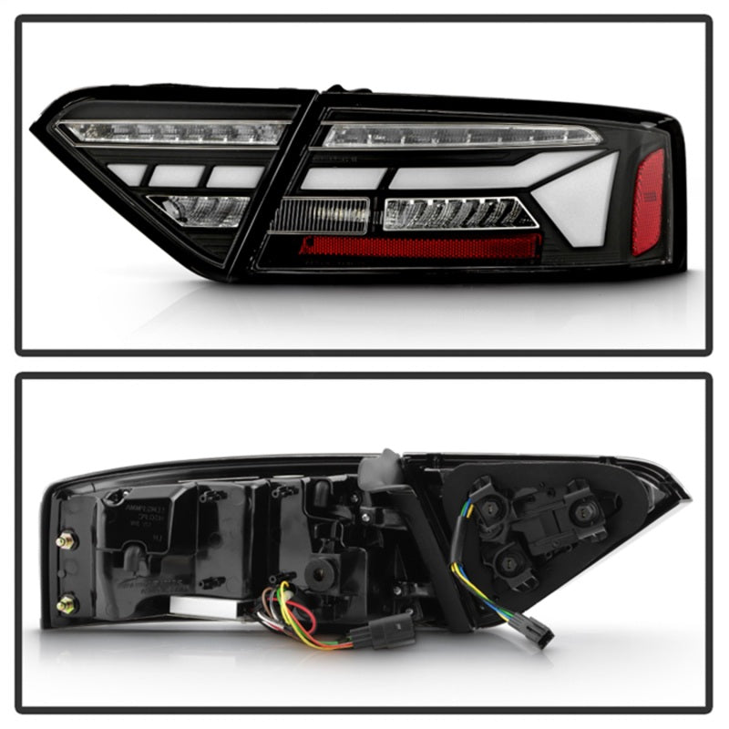 SPYDER Apex 13-17 Audo A5 / S5 / RS5 (Factory LED) LED Tail Lights - Blk (ALT-YD-AA513LED-SEQGR-BK) 5089045 5089045 Photo - Unmounted