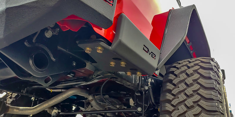 DV8 Offroad 2019+ Jeep Gladiator Bedside Sliders SRGL-01 SRGL-01 Photo - Mounted
