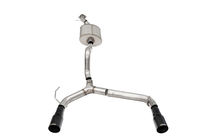 CORSA Performance Corsa 21-22 Ford Bronco 2.7L 2-Door 2.75in Cat-Back Dual Rear Exhaust w/ 4in Straight-Cut Black Tips 21208BPC 21208BPC Photo - Primary