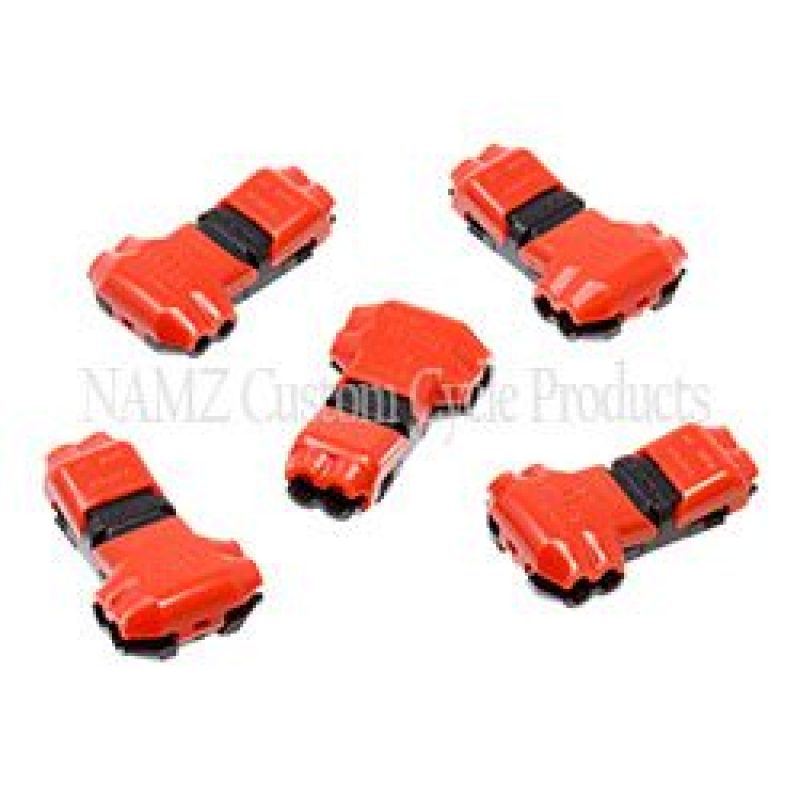 NAMZ Lightning Splice Kit T-Connection 18-22g 2-Wire to 2-Wire (5 Pack) NLS-T22 NLS-T22 Photo - Primary