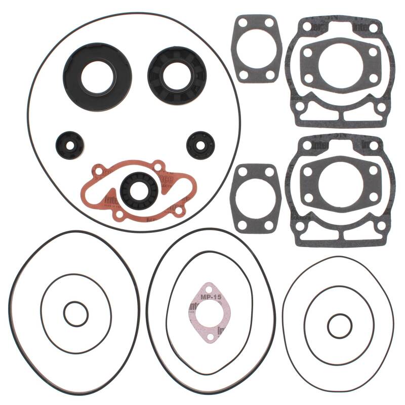 Vertex Pistons Vertex Gaskets 1990 Ski-Doo Formula MX/MX LT Complete Gasket Kit w/ Oil Seals 711165C 711165C Photo - Primary