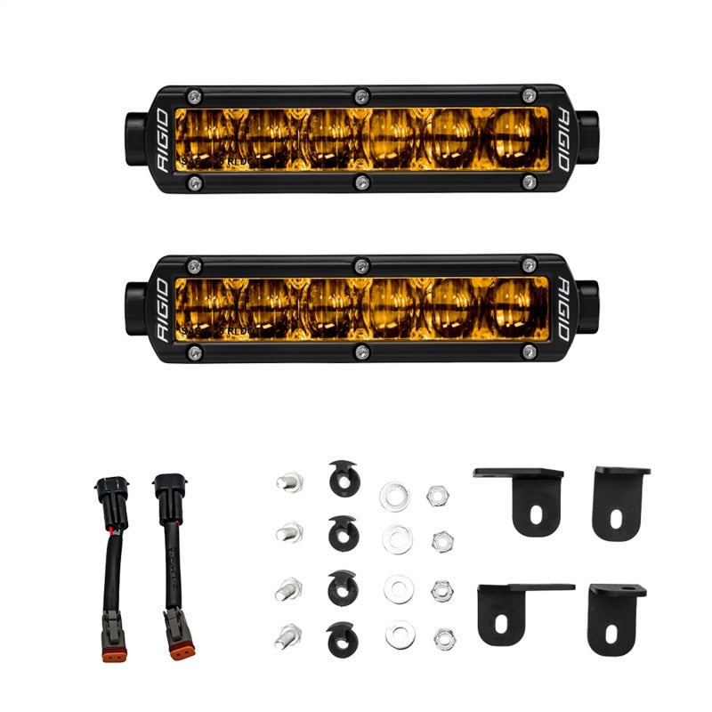 Rigid 2022+ Toyota Tundra 6 Inch SR-Series Selective Fog Light Kit 37201 Photo - Primary