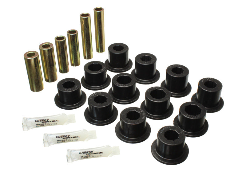 Energy Suspension 07-21 Toyota Tundra Leaf Spring Bushing Set - Black 8.2117G 8.2117G Photo - Primary