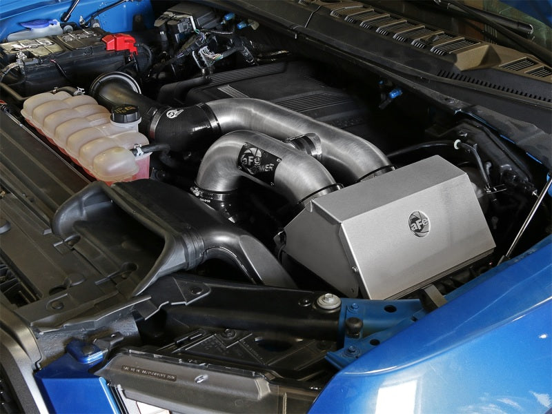 aFe Magnum FORCE Stage-2XP Pro DRY S Cold Air Intake System Brushed Alumin 54-12882-H Photo - Mounted