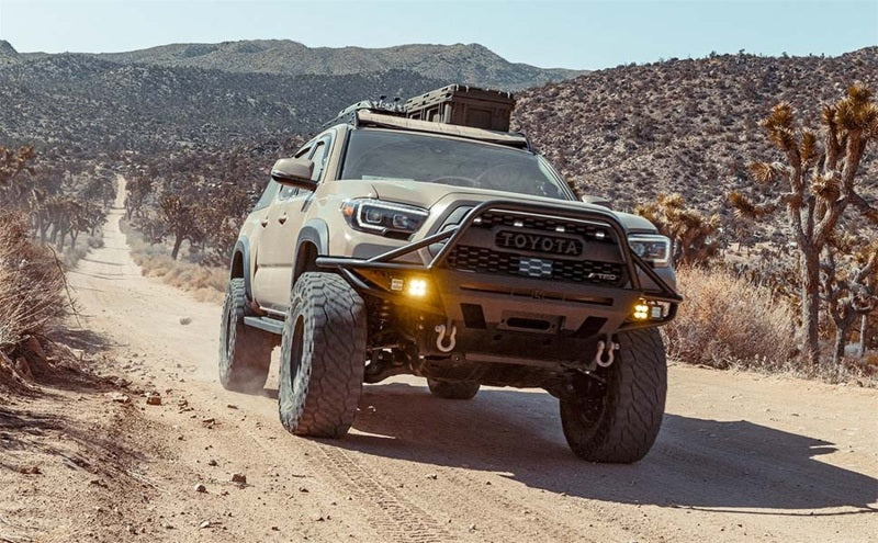 MagnaFlow Stainless Overland Cat-Back Exhaust 16-21 Toyota Tacoma 19583 19583 Photo - Mounted
