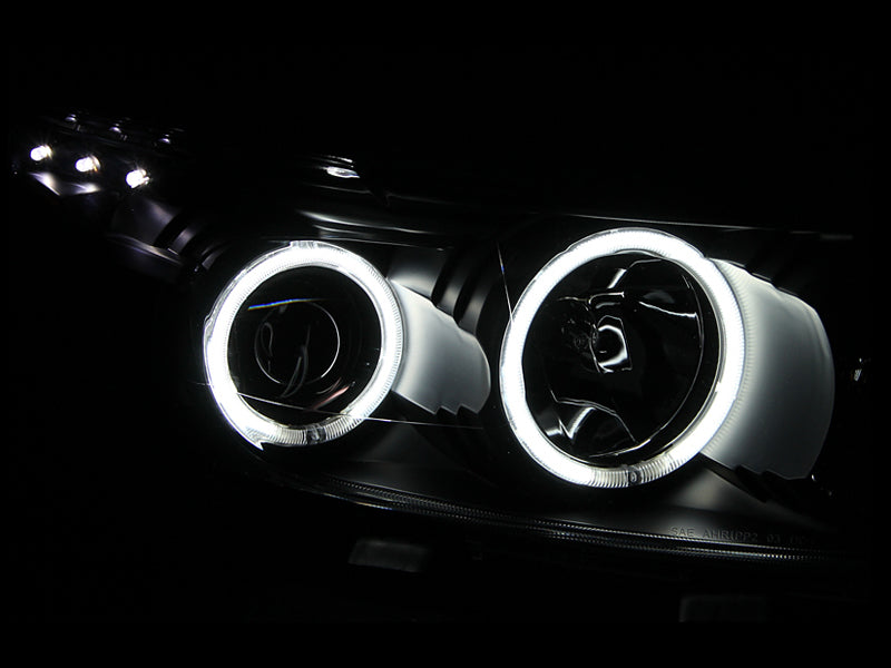 Anzo 2008-2010 Scion Xb Projector Headlights w/ Halo Black 121280 Photo - Mounted