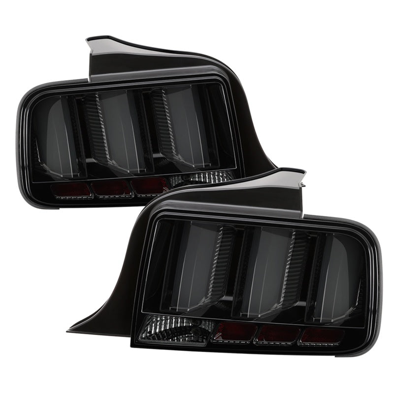 Spyder 05-09 Ford Mustang (White Light Bar) LED Tail Lights - Smoke ALT-YD-FM05V3-LED-SM 5086709 5086709 Photo - Primary