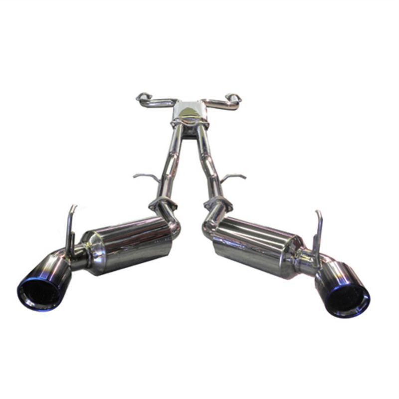 Injen Dual 60mm SS Cat-Back Exhaust System 03-08 350Z 3.5L V6 SES1987TT Photo - Primary
