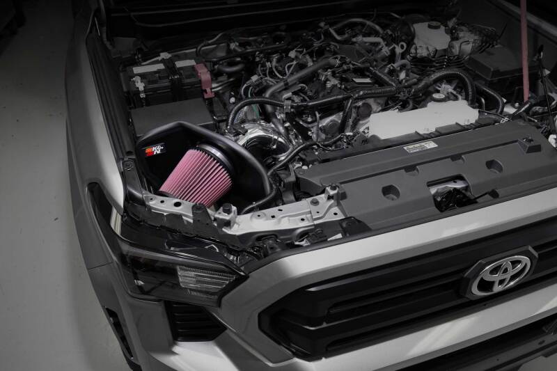 K&N Engineering K&N 2024 Toyota Tacoma 77 Series Air Intake 77-9043KP 77-9043KP Photo - Mounted