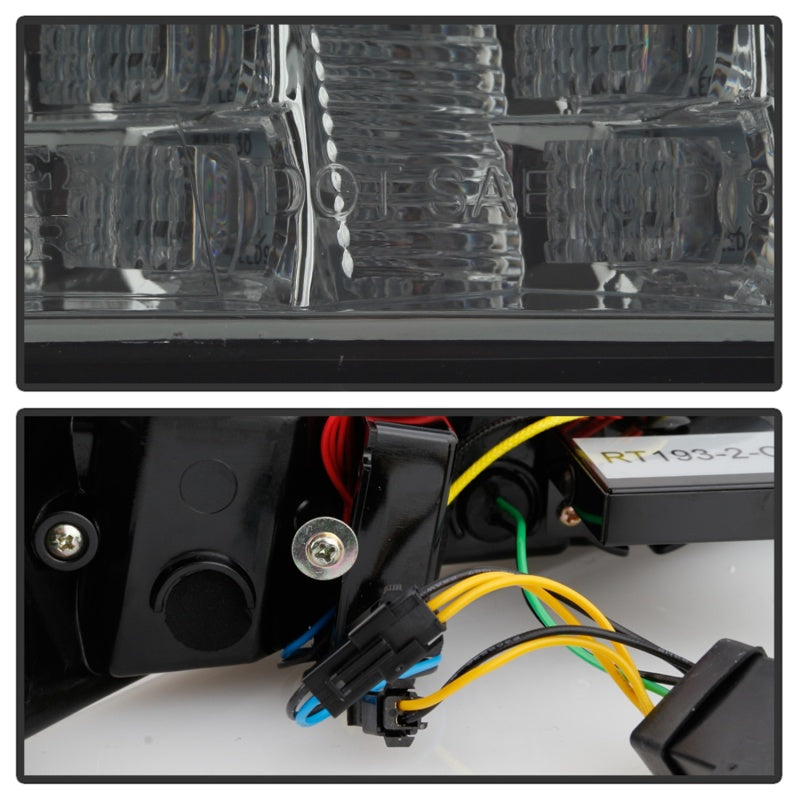 Spyder 15-16 Ford Mustang LED DRL - Smoke (CBL-YD-FM15-LED-SM) 5082527 5082527 Photo - Unmounted