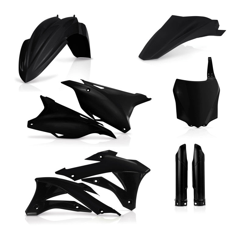Acerbis 14-21 Kawasaki KX85/100 Full Plastic Kit - Black 2374110001 2374110001 Photo - Primary