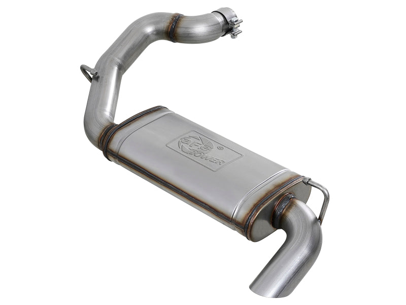 aFe MACH Force-Xp Hi-Tuck 3in 409 SS 18-20 Jeep Wrangler JL 2.0/3.6 Axle-Back Exhaust 49-48080 49-48080 Photo - Primary