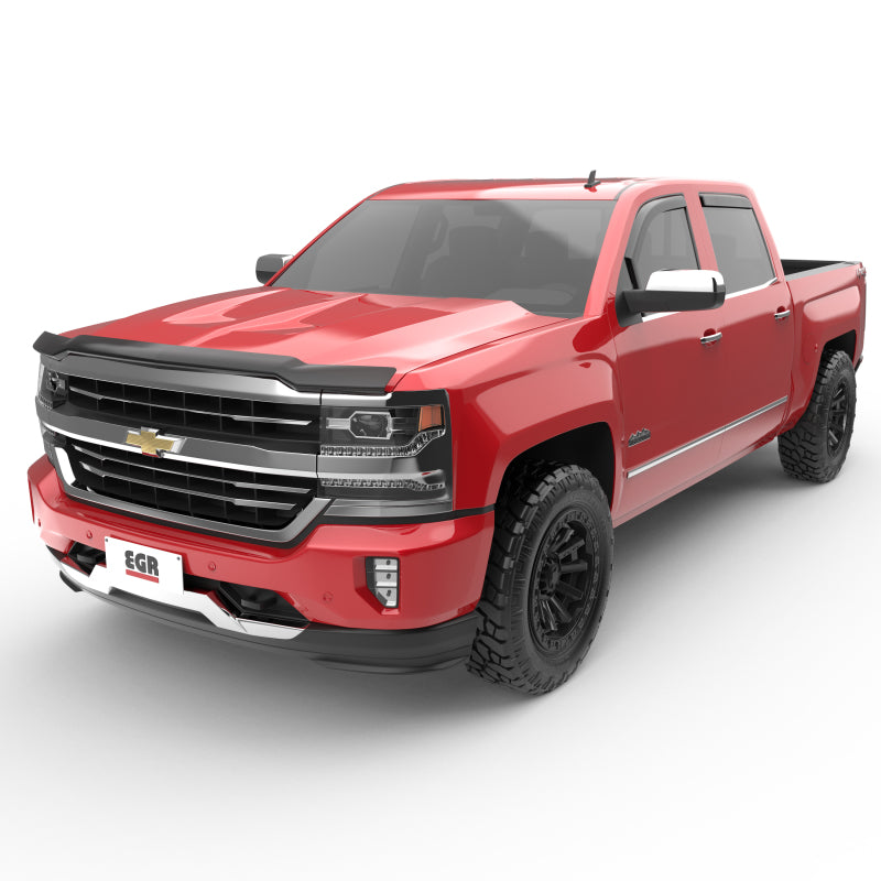 EGR 14+ Chev Silverado LD Superguard Hood Shield - Matte (301575) 301575 301575 Photo - Close Up