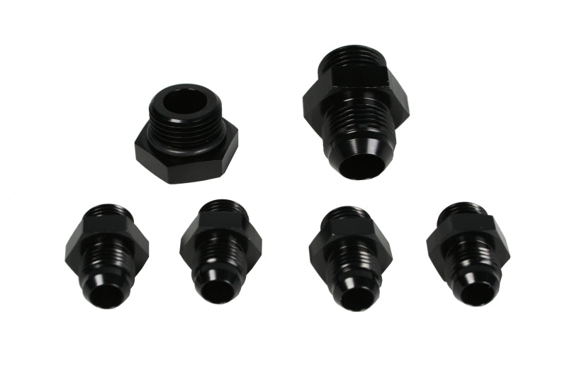 Aeromotive A4 Regulator Fitting Kit (for two (2) carbs) (4) AN-06/(1) AN-10/(1) AN-10 Plug) 15202 15202 Photo - Primary