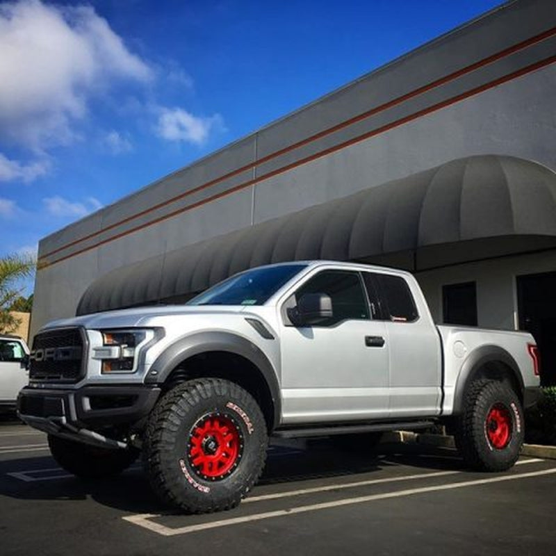 Camburg Ford Raptor 17-20 2.0in Spring Preload Spacer Kit (Red) CAM-110138-RED CAM-110138-RED Photo - lifestyle view