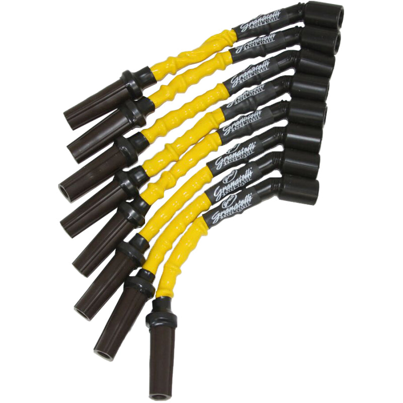 Granatelli Motor Sports Granatelli 14-23 GM LT1 6.2L Hi-Perf Coil-Near-Plug Ignition Wire Connector Kit w/Yellow Jacket 28-1545HTY 28-1545HTY Photo - Primary