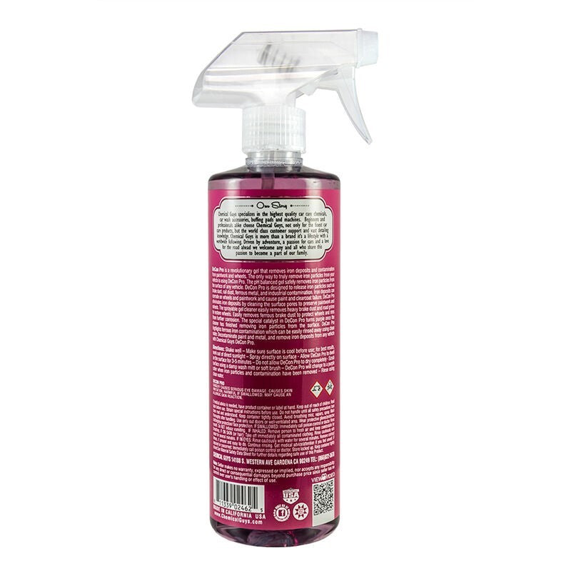 Chemical Guys DeCon Pro Iron Remover & Wheel Cleaner - 16oz (P6) SPI21516 SPI21516 User 1