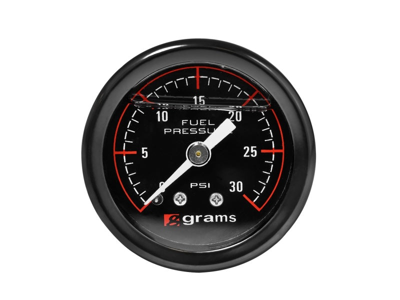 Grams Performance 0-30 Psi Fuel Pressure Gauge G2-99-0030 Photo - Unmounted