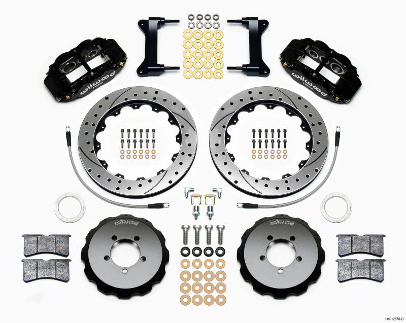 Wilwood Superlite 6R Front Big Brake Kit FR-S BRZ 140-12870-D Photo - Primary