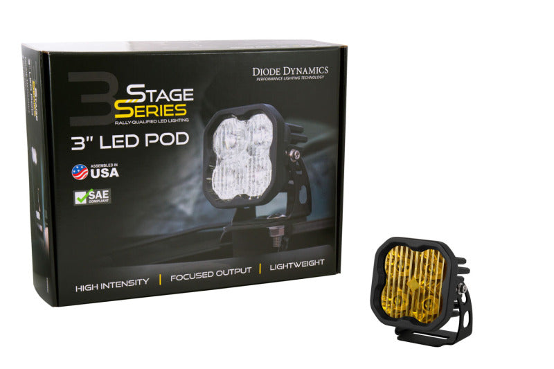 Diode Dynamics SS3 Pro ABL - Yellow SAE Fog Standard (Single) DD6890S DD6890S User 3