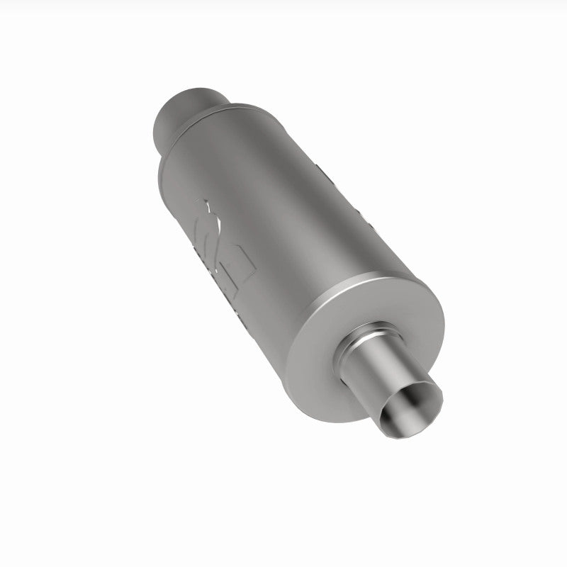MagnaFlow 6" Round Center/Center Performance Muffler With Tip 14817 360 Degree Image Set