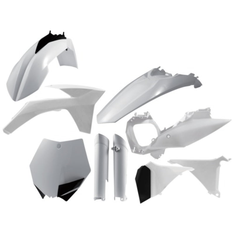 Acerbis 11-12 KTM SX-F/XC-F/2012 SX/XC Full Plastic Kit - White 2205280002 2205280002 Photo - Primary