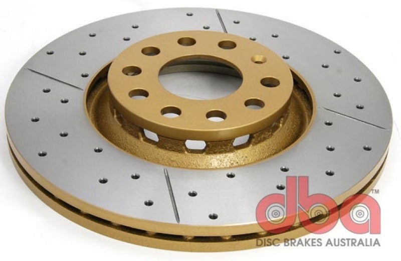 DBA 02-06 Audi A4 3.0L Front Street Drilled & Slotted Rotor 2800X 2800X Photo - Primary