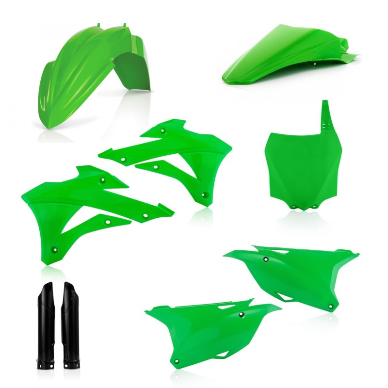 Acerbis 14-21 Kawasaki KX85/100 Full Plastic Kit - Original 21 2374117118 2374117118 Photo - Primary