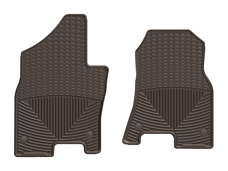 WeatherTech 2019+ Dodge Ram Truck 1500 Front Rubber Mats - Cocoa W506CO W506CO Photo - Primary