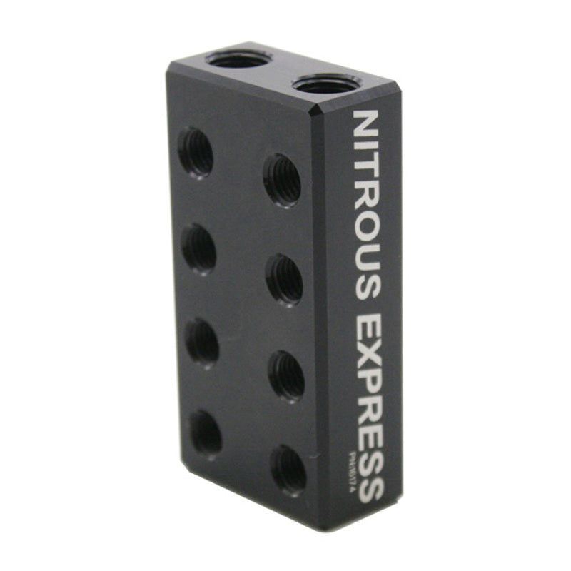 Nitrous Express 2 Inlet 16 Outlet Nitrous/Fuel Distribution Block 16174 16174 Photo - Primary