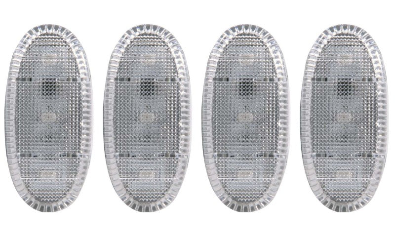 Anzo 2011-2016 Ford F-350 LED Fender Light Kit Clear 2pc Amber / 2pc Red 861108 Photo - Primary