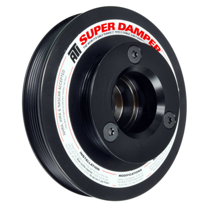 ATI Damper - 6.78in - Alum - 4 & 6 Grv - Honda H22 - Street - 4 Percent & 9 Percent OD Sizes ATI918468 ATI918468 Photo - Primary