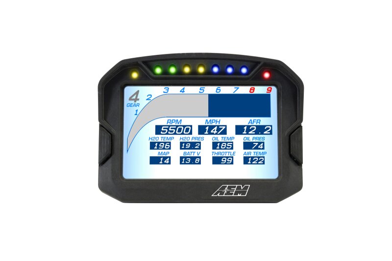 AEM CD-5G Carbon Digital Dash Display w/ Interal 10Hz GPS & Antenna 30-5602 30-5602 Photo - out of package