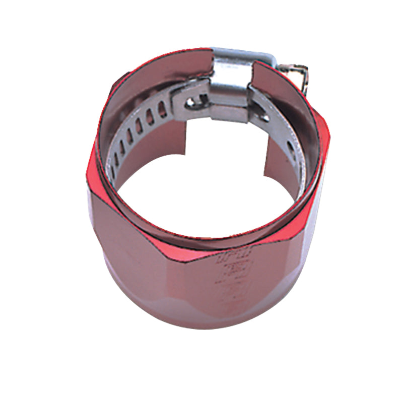 Russell -8 AN Tube Seal Hose End For 3/8" Fuel Hose (Red Finish) 620270 Photo - out of package