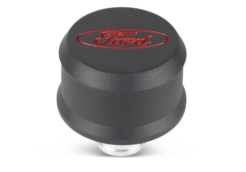 Ford Racing Slant Edge Breather - Black/Red 302-440 302-440 Photo - Primary