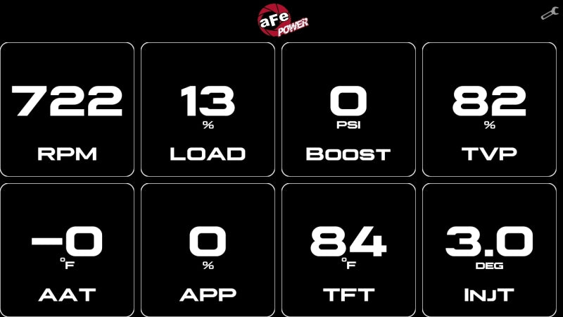 aFe AGD Advanced Gauge Display Monitor 5.5" Screen 77-91001 Photo - Unmounted