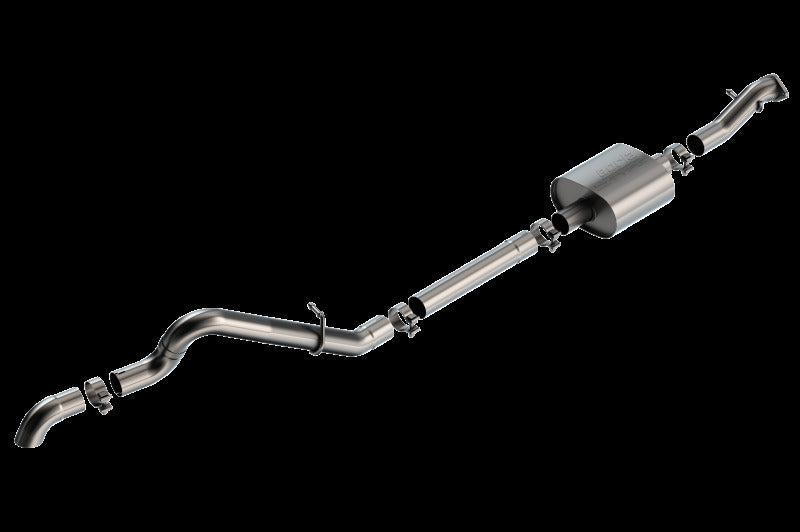 Borla 21-22 Ford Bronco 2.3L 2DR/4DR T-304 Stainless Steel Cat-Back S-Type Exhaust - Brushed 140898 140898 Photo - Primary