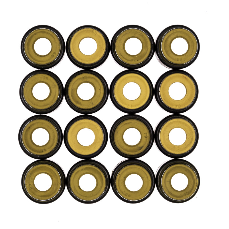 Cometic Gasket Cometic .265in x .500in x .555in x .645in Metal Jacket Valve Stem Seal - Yellow - 16 Pack 3214V-16 3214V-16 Photo - Primary