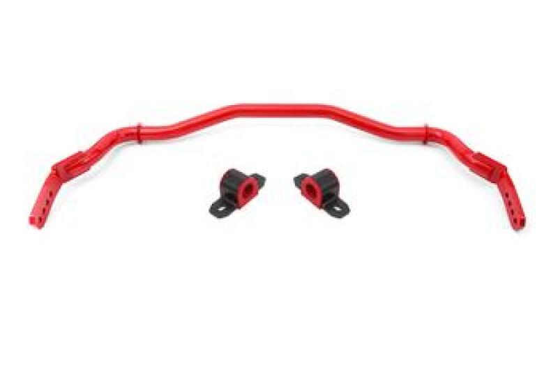 BMR Suspension BMR 15-22 S550 Mustang Sway Bar Kit Front Hollow 38mm 3-Hole Adjustable Red SB764R SB764R User 1