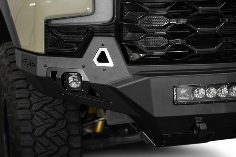Addictive Desert Designs 2022+ Chevy Silverado 1500 ZR2 Stealth Fighter Front Bumper F120083030103 F120083030103 Photo - Mounted