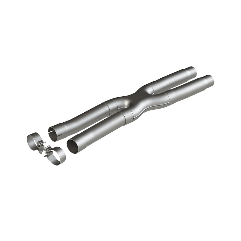 MBRP 15-19 Ford Mustang GT 2.5in Resonator Delete X-Pipe - AL S7213AL S7213AL Photo - Primary
