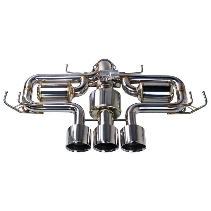 Remark 2023+ Honda Civic Type-R (FL5) Triple Tip Catback Exhaust w/ Triple Tip & Front Pipe RK-C3076H-09 RK-C3076H-09 User 1