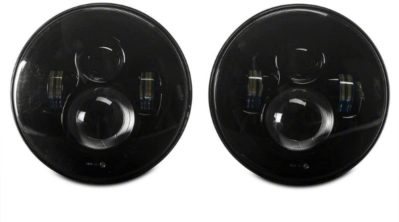 Raxiom 97-18 Jeep Wrangler TJ/JK Axial Series LED Daymaker Headlights- Black Housing (Clear Lens) J108042 J108042 User 1