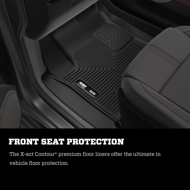 Husky Liners 11-14 Dodge Durango/ 11-14 Jeep Grand Cherokee X-Act Contour Black 2nd 53661 Photo - out of package