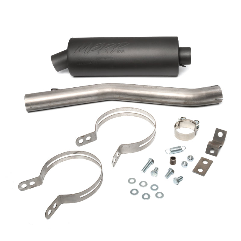 MBRP 05-07 Suzuki LT A 700 King Quad Slip-On Exhaust System w/Performance Muffler AT-8304P AT-8304P Photo - Primary