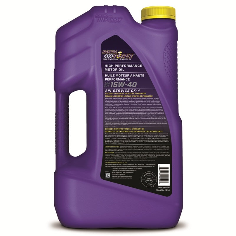 Royal Purple Duralec Super Diesel 15W-40 Motor Oil (Canada) - 5 Quart 23154 23154 User 1