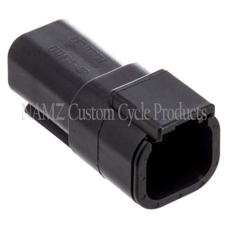 NAMZ Deutsch DTM 4-Position Receptacle - Black MDR-4B MDR-4B Photo - Primary