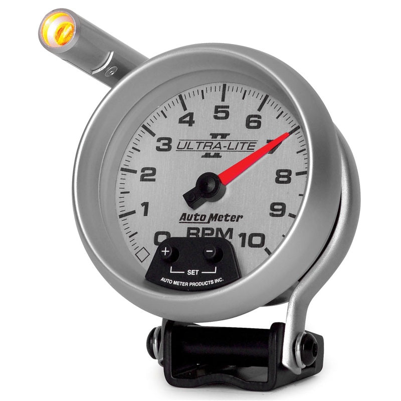Autometer 3-3/4" Pedestal Tachometer, 0-10,000 Rpm, Ultra-Lite II 4990 User 2