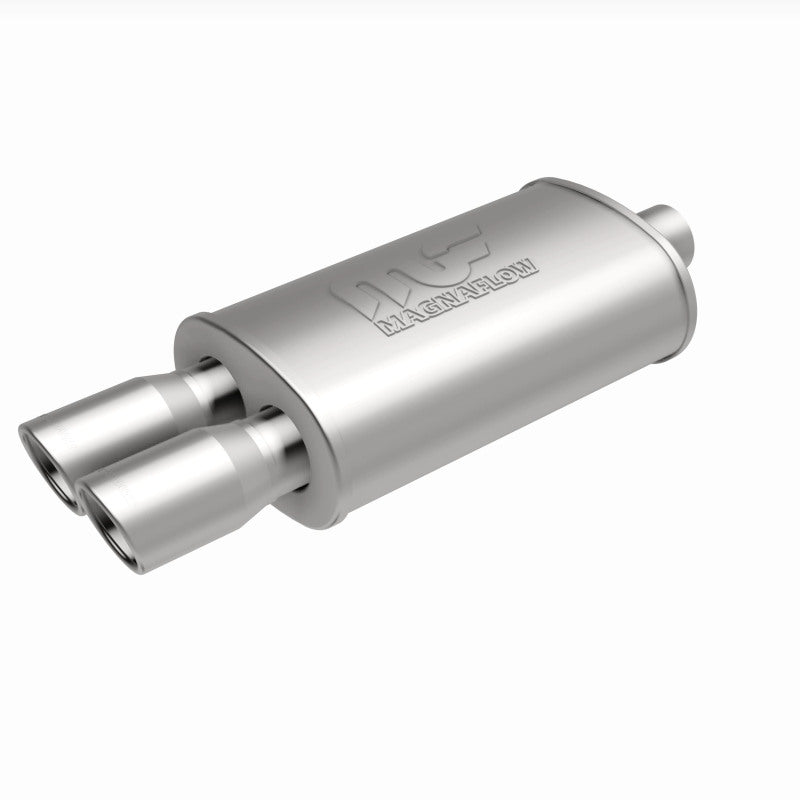 MagnaFlow 5" X 8" Oval Center/Dual Performance Muffler With Tip 14862 360 Degree Image Set